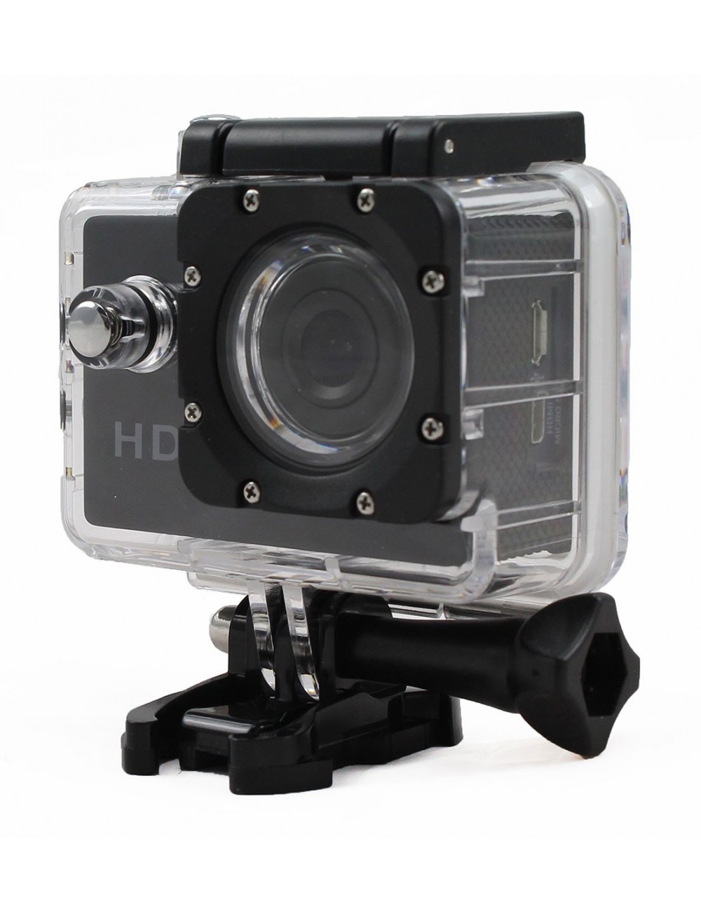Sport camera HD 720p - 1 Megapixel - Black - Waterproof