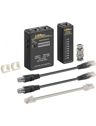 Tester a LED per connettori RJ45 / BNC