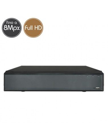 Videoregistratore IP NVR 4 - 8 Megapixel / Full HD - Ultra HD 4K