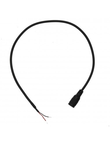 Black red cable for power supply