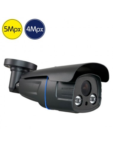 Telecamera HD ZOOM - 5 e 4 Megapixel - Ottica motorizzata 2.7-13.5mm - IR 60m