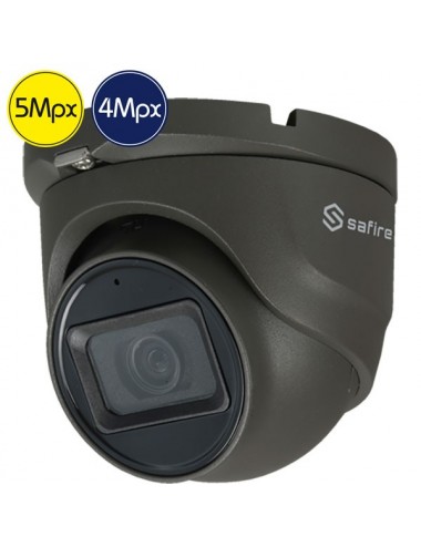 HD dome camera SAFIRE - 5 Megapixel - Mic - IR 30m