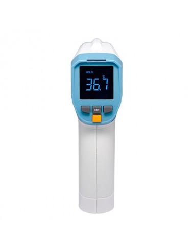 Precision infrared laser thermometer - acustic sound