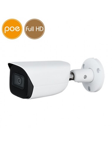 Telecamera IP PoE - Full HD  - Ultra Low Light - IVS - Microfono -  IR 50m