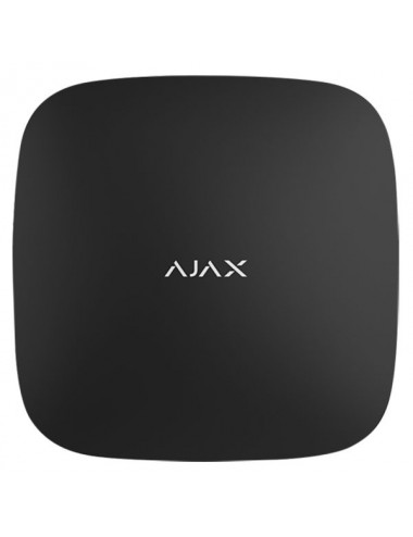 Pannello di controllo di sicurezza con WiFi LTE 4G Dual SIM Hub 2 Plus wireless Ajax nero