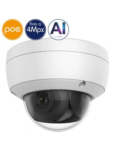 Dome camera IP SAFIRE PoE - 4 Megapixel - IA2 - IR 30m