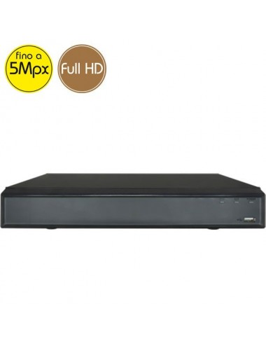 Hybrid HD Videorecorder - DVR 4 channels 5 Megapixel - VGA HDMI