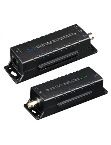 KIT IP passive PoE Extender coaxial cable