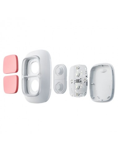 Wireless double panic and smart button Ajax white