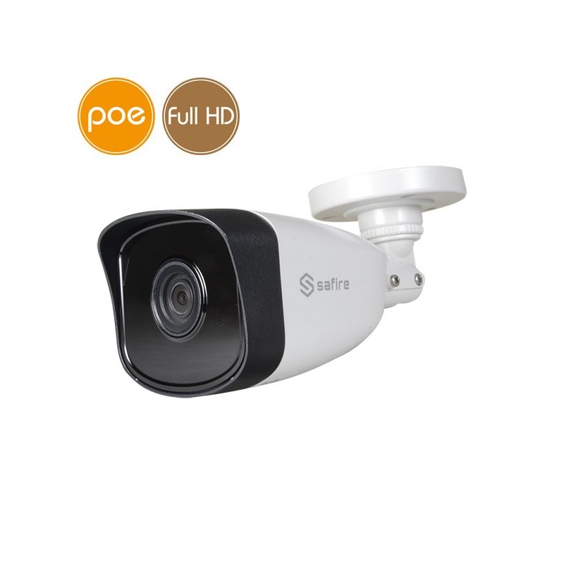 Telecamera IP SAFIRE PoE - Full HD (1080p) - IR 30m