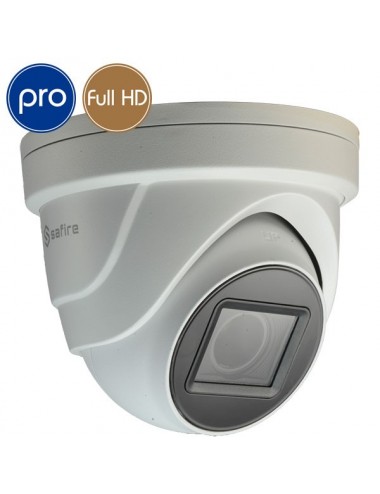 Telecamera HD dome SAFIRE - Full HD - Ultra Low Light - motorizzata 2.7-13.5mm - IR 70m