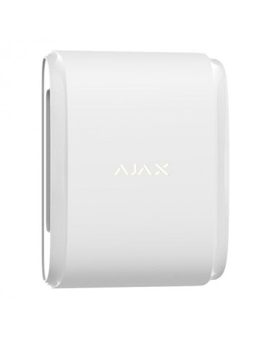Rilevatore PIR a doppio fascio per esterni wireless Ajax bianco