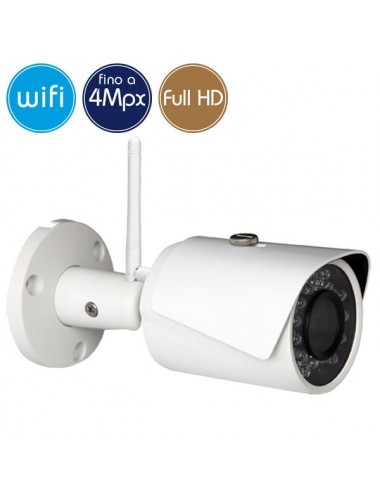 Camera wireless IP WiFi - 4 Megapixel / Full HD (1080p) - microSD - IR 30m