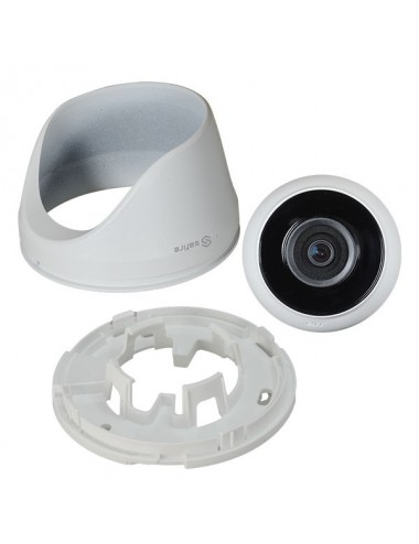 Telecamera dome IP SAFIRE PoE - Full HD (1080p) - Microfono - IR 30m