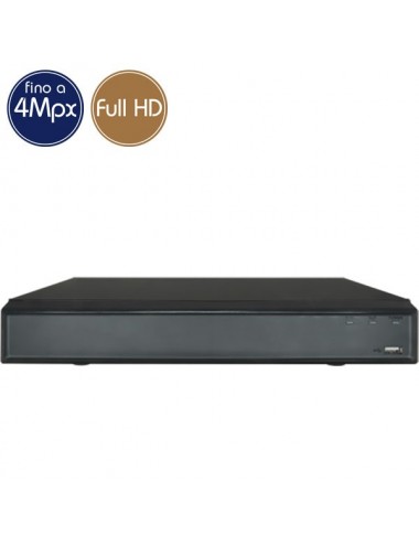 Videoregistratore HD ibrido - DVR 32 canali 4 Megapixel - RAID HDMI