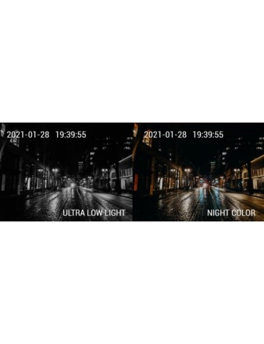 Telecamera HD SAFIRE a colori di notte - 5 e 4 Megapixel - Microfono - IR 20m