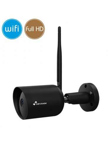 Camera wireless IP WiFi - 2 Megapixel / Full HD (1080p) - Audio - IR 10m