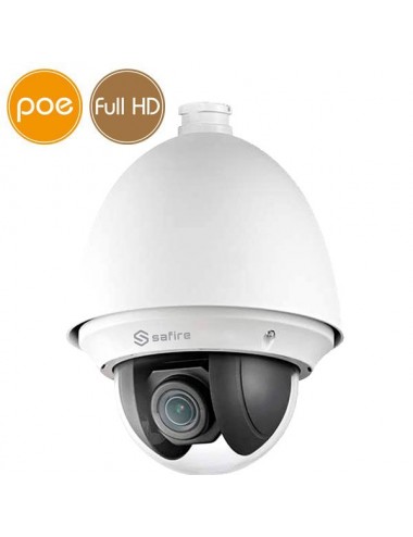 Camera IP SAFIRE PoE PTZ - Full HD - Ultra Low Light - Zoom 25X