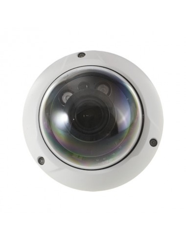 Telecamera dome IP PoE - 4 Megapixel / Full HD - Ottica motorizzata 2.7-12mm - microSD - IR 30m