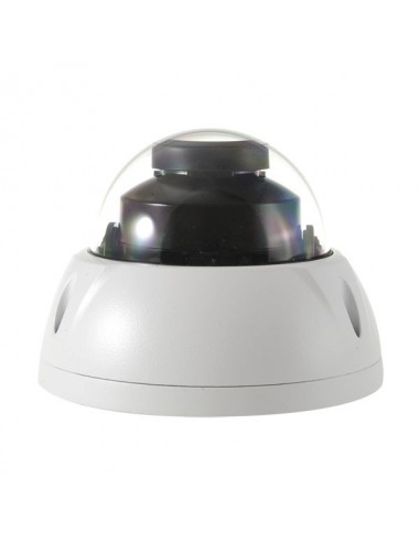 Telecamera dome IP PoE - 4 Megapixel - Ultra Low Light - motorizzata 2.7-13.5mm - IR 40m